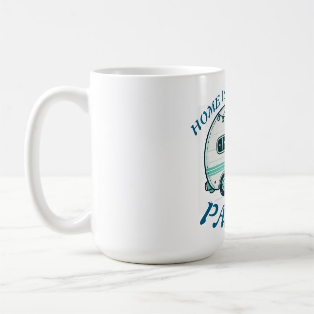 Camper Coffee Mug by Sommer Hamilton (Left)