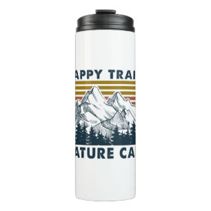 Camper Gift Happy Trails Nature Call Birthday Thermal Tumbler
