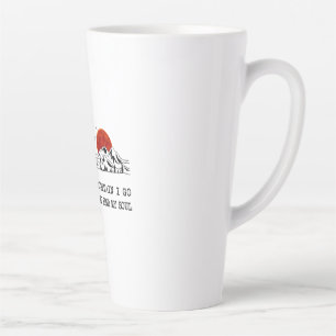 Camper Gift I Go To Find My Soul Birthday Latte Mug