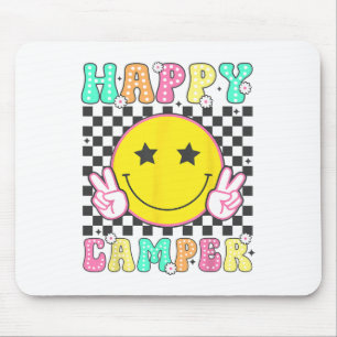 Camper Happy Summer Camp Camping For Men Women Kid Mouse Pad