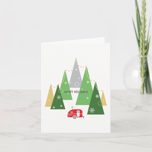 Camper | Holiday Greeting Card (Front)
