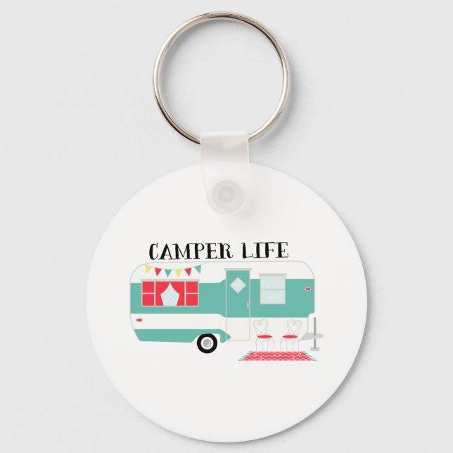 Camper Life Key Ring (Front)