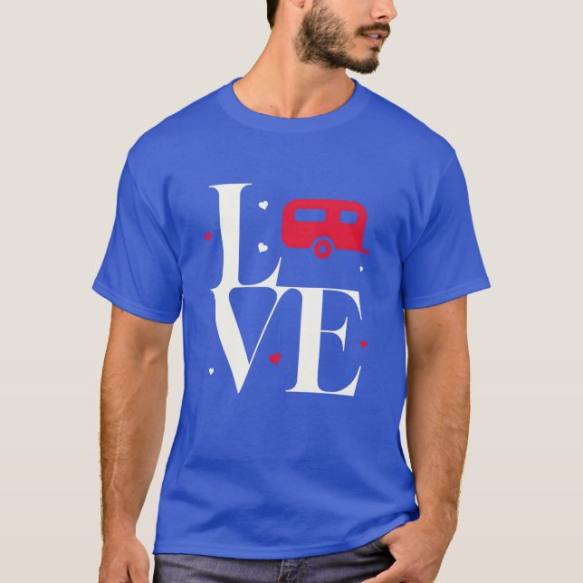Camper Love friends T-Shirt (Front)