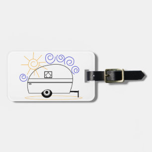 Camper Luggage Tag