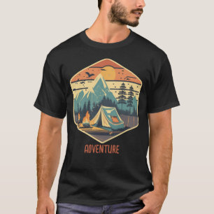 Camper, Outdoor Adventure Awaits T-Shirt