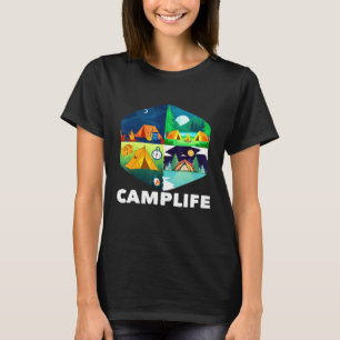 Camper Outdoor Tent Camplife T-Shirt