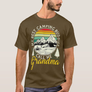 Camper Outdoor Tent My Best Camping Buddies Call M T-Shirt