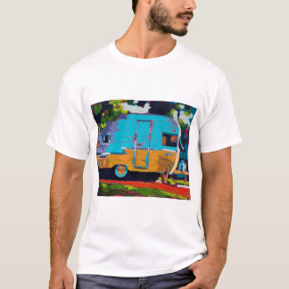 Camper Painting - Gift for Camping Lovers T-Shirt