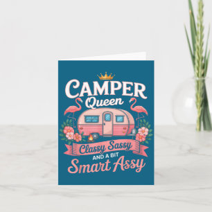 Camper Queen Cly Sy Smart Y Camng Rv Women  Card
