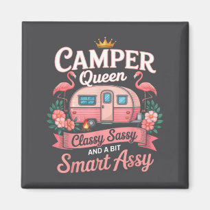 Camper Queen Cly Sy Smart Y Camng Rv Women Magnet