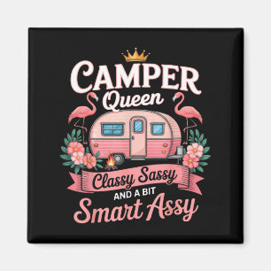Camper Queen Cly Sy Smart Y Camng Rv Women Magnet