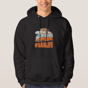 Camper Retro Vintage Van Life Caravan 3 Hoodie