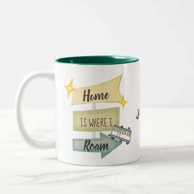 Camper / RV Lifestyle Coffee Mug (Left)