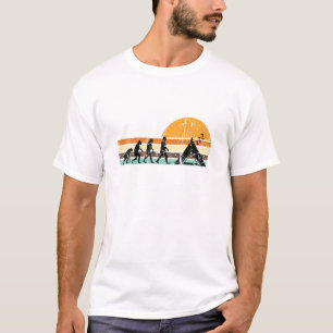 Camper Tent Evolution Retro Design, Camping T-Shirt