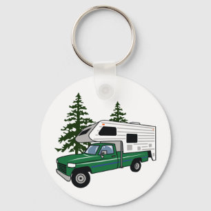Camper Truck Key Ring