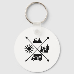 Camper Van Key Ring