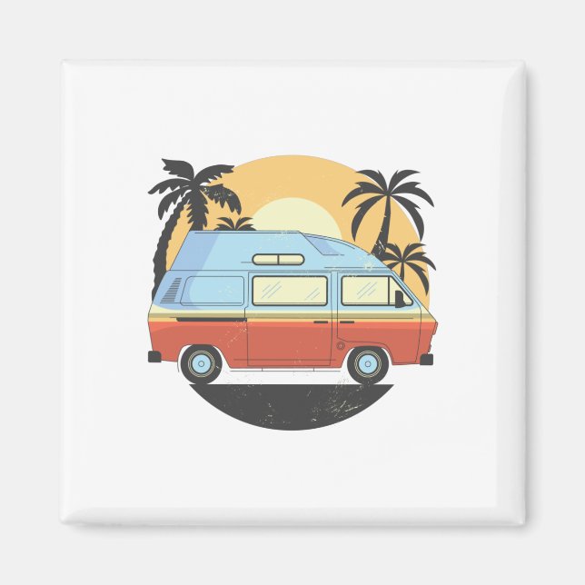 Camper Van Magnet (Front)