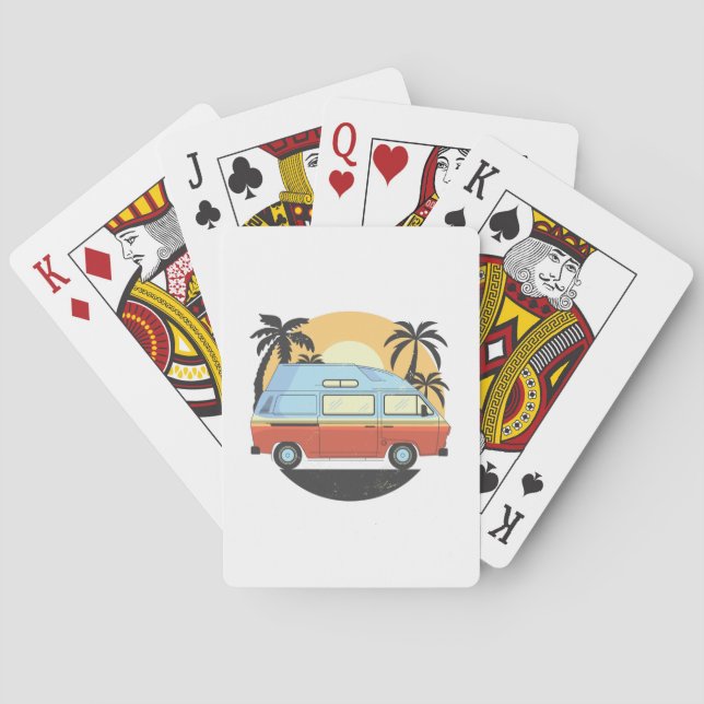 Camper Van Playing Cards (Back)