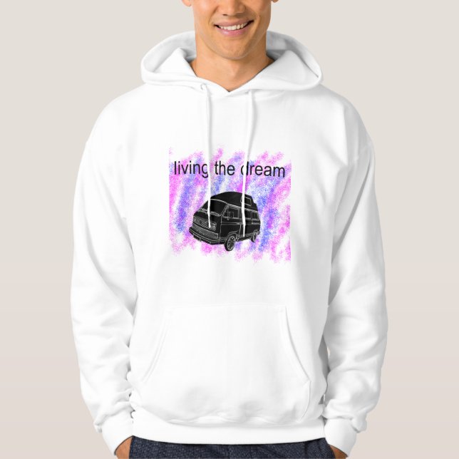 Camper van vanlife hoodie (Front)