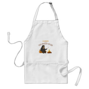 Campers Bring Out the Worst in Me – Bear Camping Standard Apron