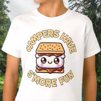 Campers Have S’more Fun Punny Kawaii