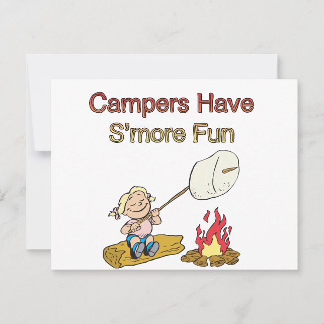 Campers have S'more fun (Front)