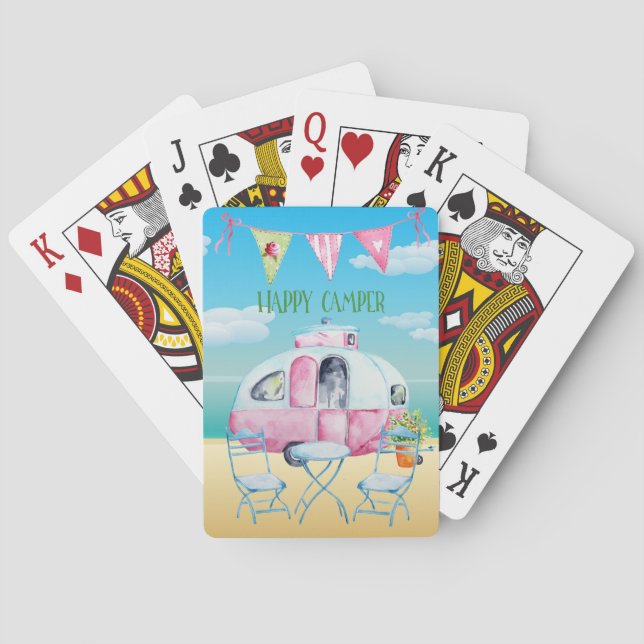 Campers Playing Cards (Back)