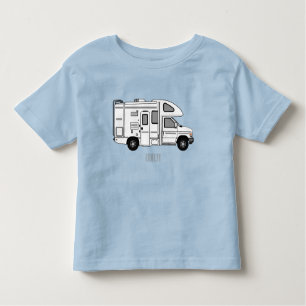Campervan cartoon illustration toddler T-Shirt