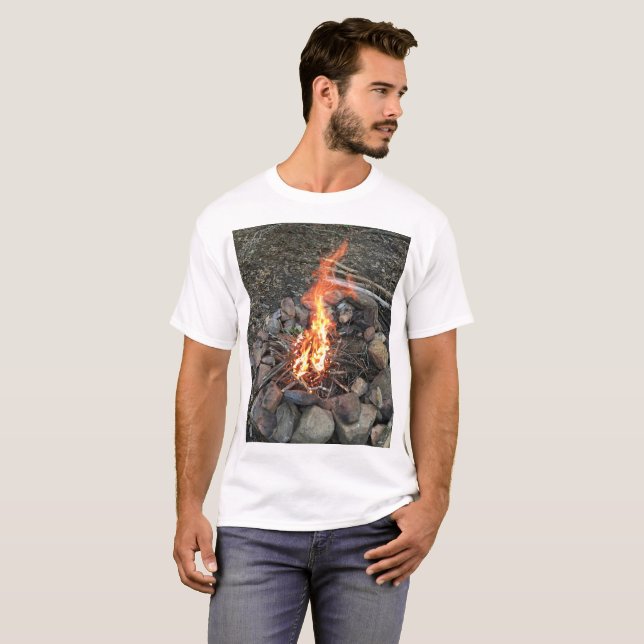 Campfire Blaze T-Shirt (Front Full)