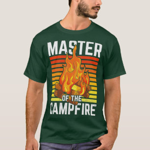 Campfire Camp Outdoor Camper Nature Camping T-Shirt