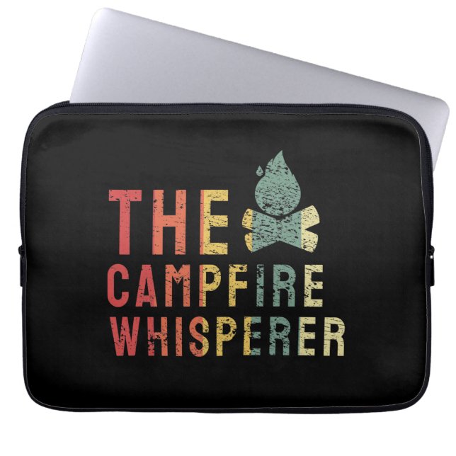 Campfire - Campfire Whisperer Laptop Sleeve (Front)