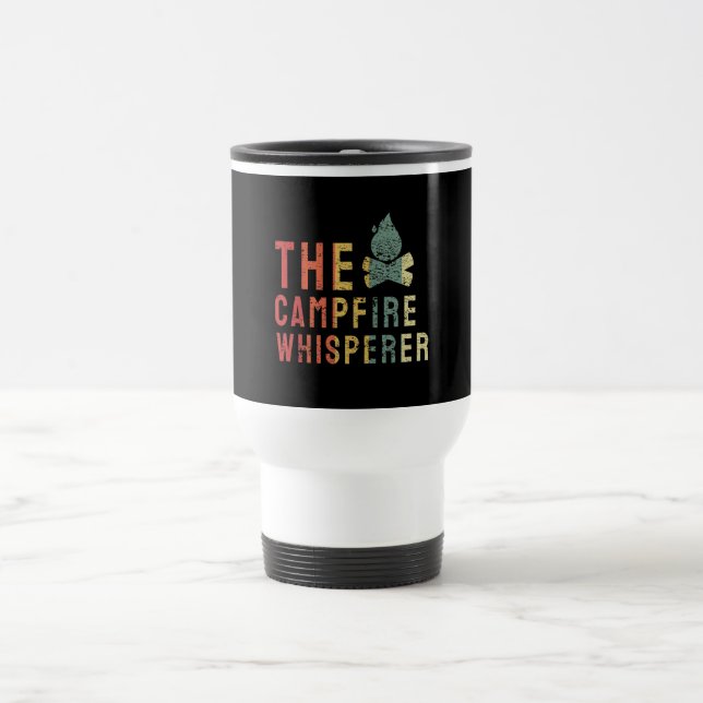 Campfire - Campfire Whisperer Travel Mug (Center)