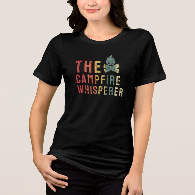 Campfire - Campfire Whisperer Tri-Blend Shirt (Front)