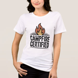Campfire Certified - Camping Tri-Blend Shirt