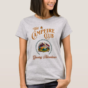 Campfire Club Camping Outdoors T-Shirt