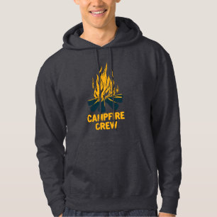 Campfire Family Reunion Camping Crew Hoodie