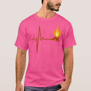 Campfire Heartbeat Camping 2 T-Shirt