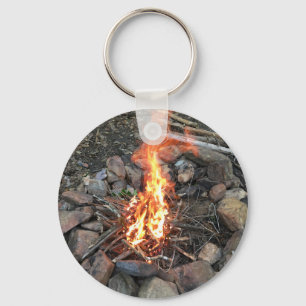 Campfire Keychain