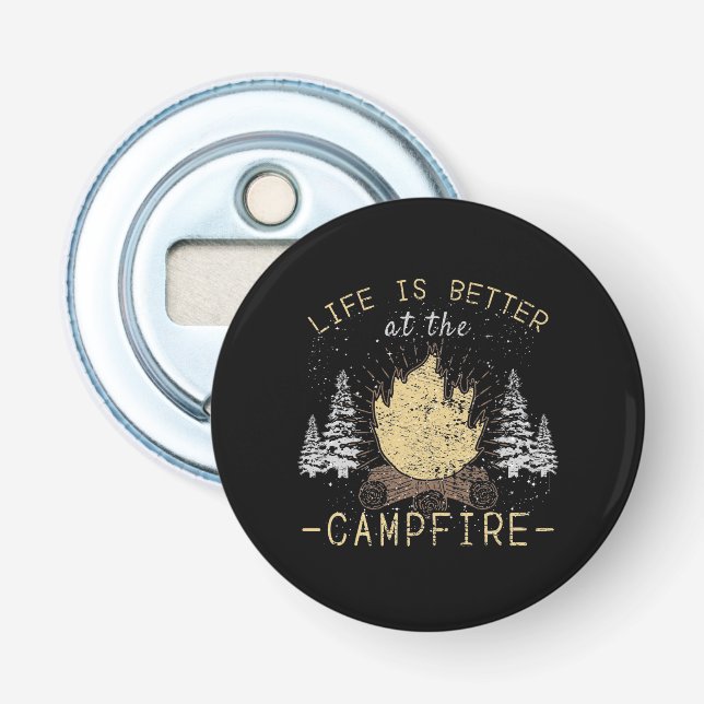 Campfire - Life Is Better By The Campfire Bottle Opener (Front)
