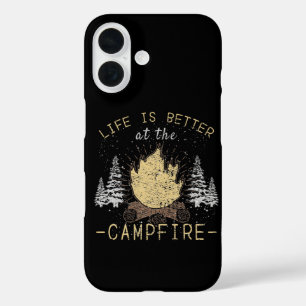 Campfire - Life Is Better By The Campfire iPhone 16 Case