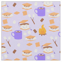 campfire marshmallow chocolate smores purple