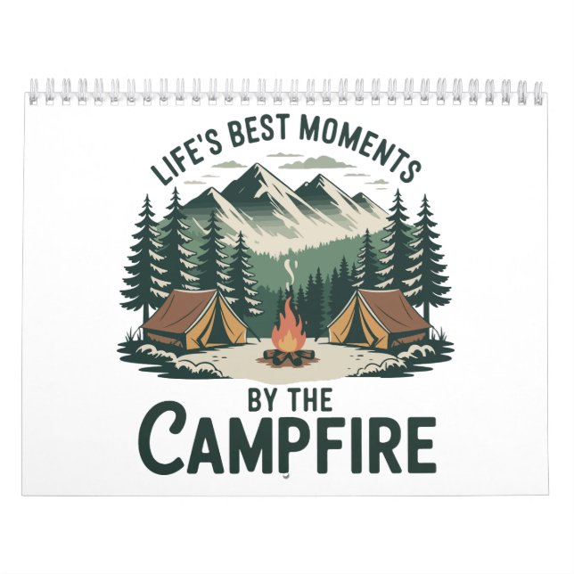 Campfire Moments Rustic Calendar (Cover)