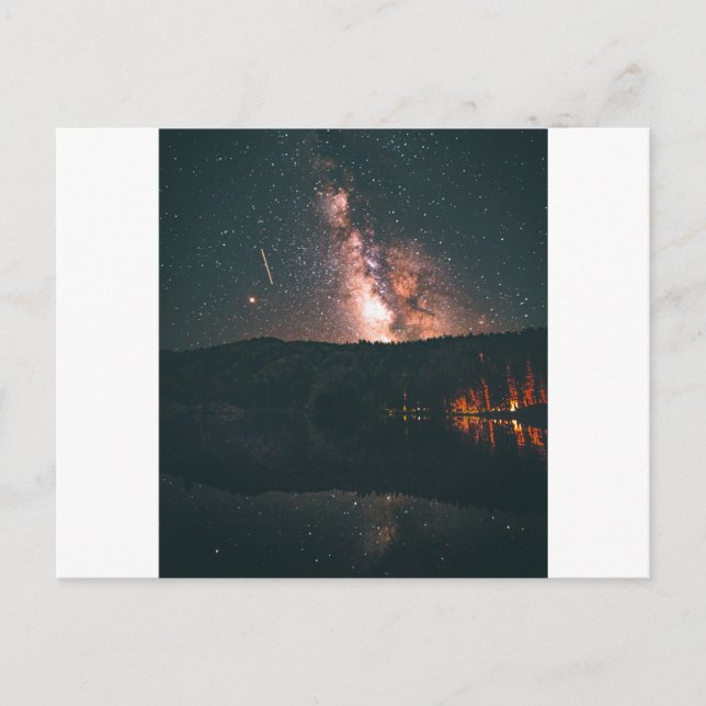 campfire night sky postcard (Front)