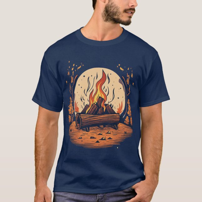 Campfire Nights T-Shirt (Front)