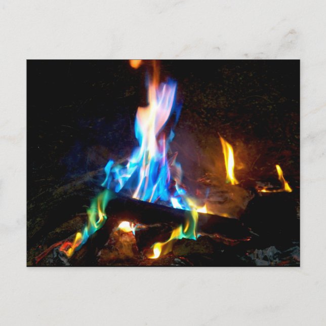 Campfire Postcard (Front)