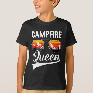 Campfire queen cousin camp crew outdoor camper T-Shirt