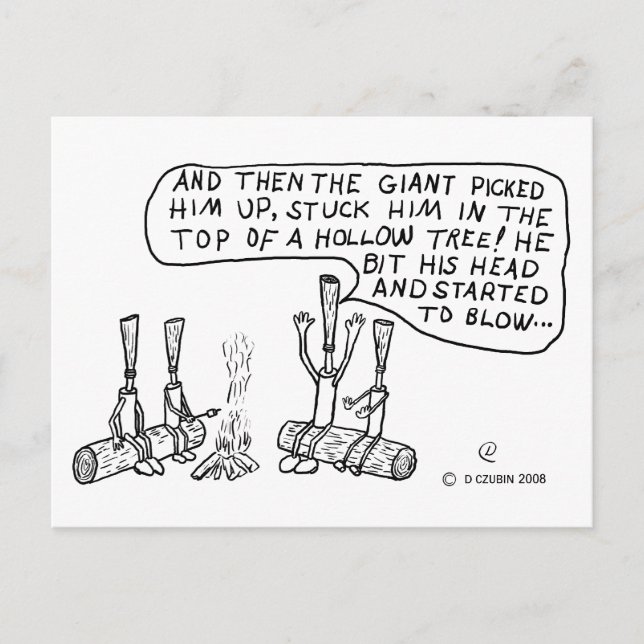 Campfire Reeds Postcard (Front)