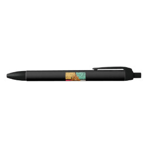 Campfire Retro Vintage Black Ink Pen