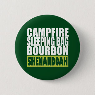 Campfire Sleeping Bag Bourbon Shenandoah 6 Cm Round Badge
