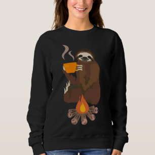 Campfire Sloth 41 Sweatshirt